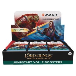 MTG - Booster JumpStart vol.2 Anglais Magic The Lord of the Rings : Tales of Middle-earth Boite Complète