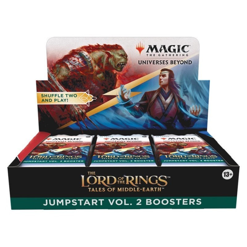 MTG - Booster JumpStart vol.2 Anglais Magic The Lord of the Rings : Tales of Middle-earth Boite Complète MTG - Booster JumpStart vol.2 Anglais Magic The Lord of the Rings : Tales of Middle-earth Boite Complète