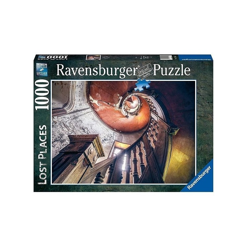 Puzzle Ravensburger Lost Places : L'Esaclier en Colimaçon - 1000 Pièces Puzzle Ravensburger Lost Places : L'Esaclier en Colimaçon - 1000 Pièces