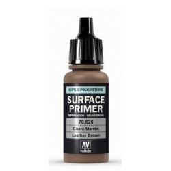 Peinture Vallejo Mecha Color : Base Cuire Brun - Leather Brown