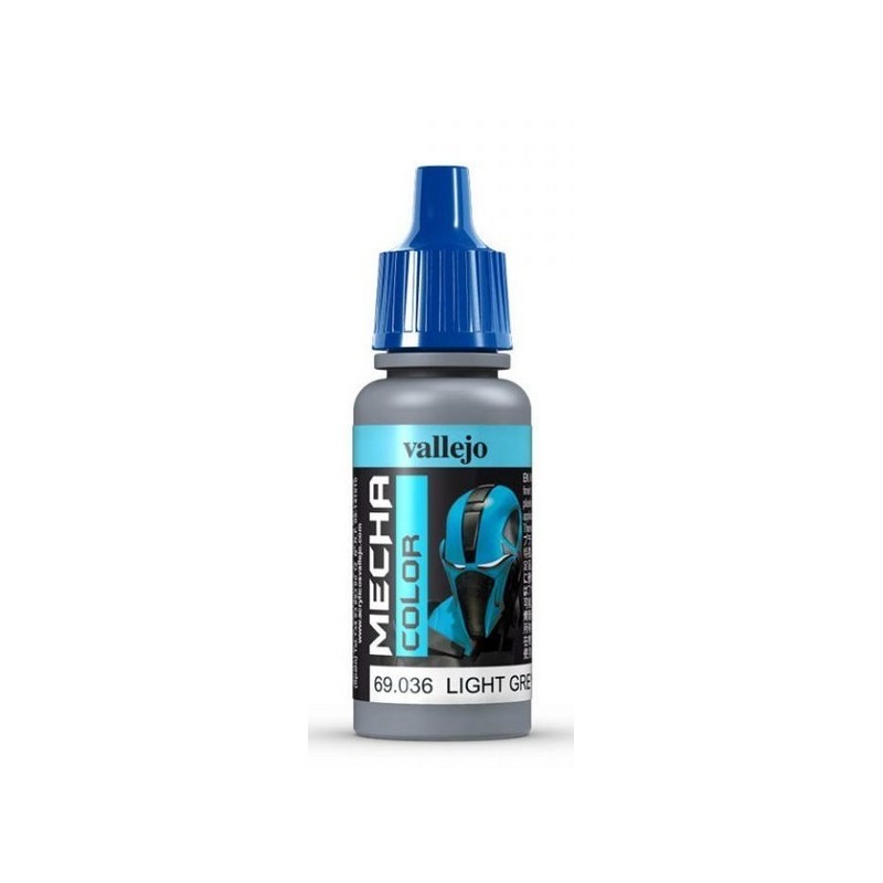 Peinture Vallejo Mecha Color : Gris Clair - Light Grey Peinture Vallejo Mecha Color : Gris Clair - Light Grey
