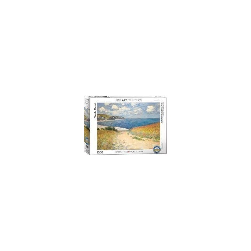 Puzzle Eurographics : Claude Monet : Chemin Dans Les Blés - 1000 Pièces Puzzle Eurographics : Claude Monet : Chemin Dans Les Blés - 1000 Pièces
