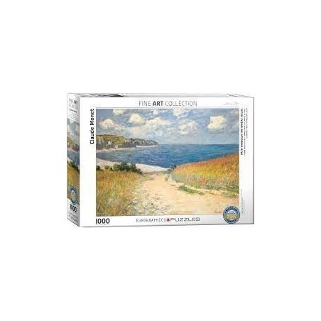 Puzzle Eurographics : Claude Monet : Chemin Dans Les Blés - 1000 Pièces