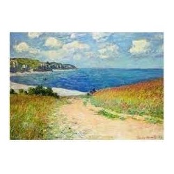 Puzzle Eurographics : Claude Monet : Chemin Dans Les Blés - 1000 Pièces