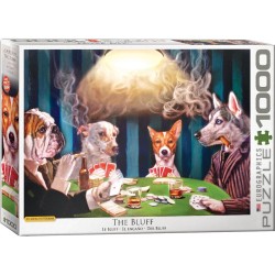 Puzzle Eurographics : Lucia Heffeman - Le Bluff - 1000 pièces