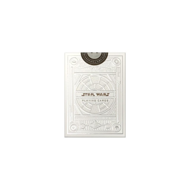 Bicycle - Theory 11 - 54 cartes Star Wars White Silver Bicycle - Theory 11 - 54 cartes Star Wars White Silver