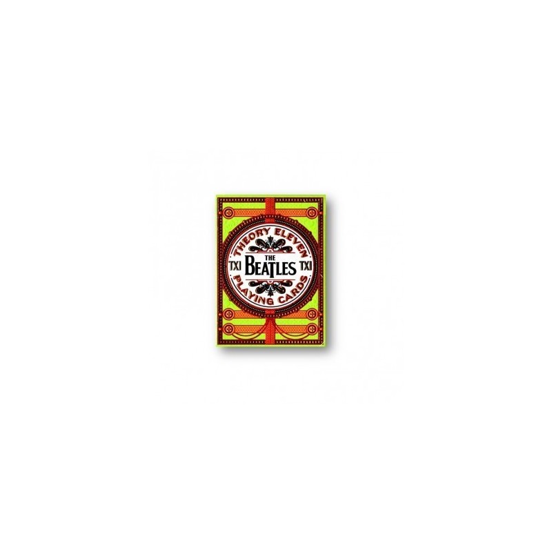 Bicycle - Theory 11 - 54 cartes The Beatles Verte Bicycle - Theory 11 - 54 cartes The Beatles Verte
