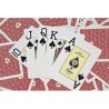 Fournier -  Poker - European Poker Tour - 100% plastique - Rouge