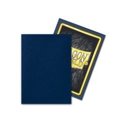 Protège-cartes Dragon Shield - 100 Standard Sleeves Matte Midnight Blue