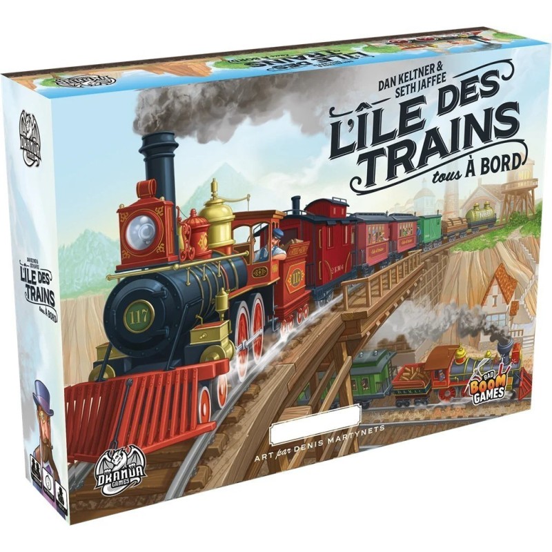 Jeux de société - L'île des Trains Jeux de société - L'île des Trains