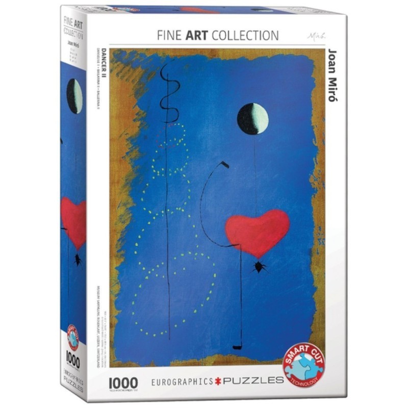 Puzzle Eurographics Fine Art Collection : Joan Miró : La Danseuse II - 1000 Pièces Puzzle Eurographics Fine Art Collection : Joan Miró : La Danseuse II - 1000 Pièces