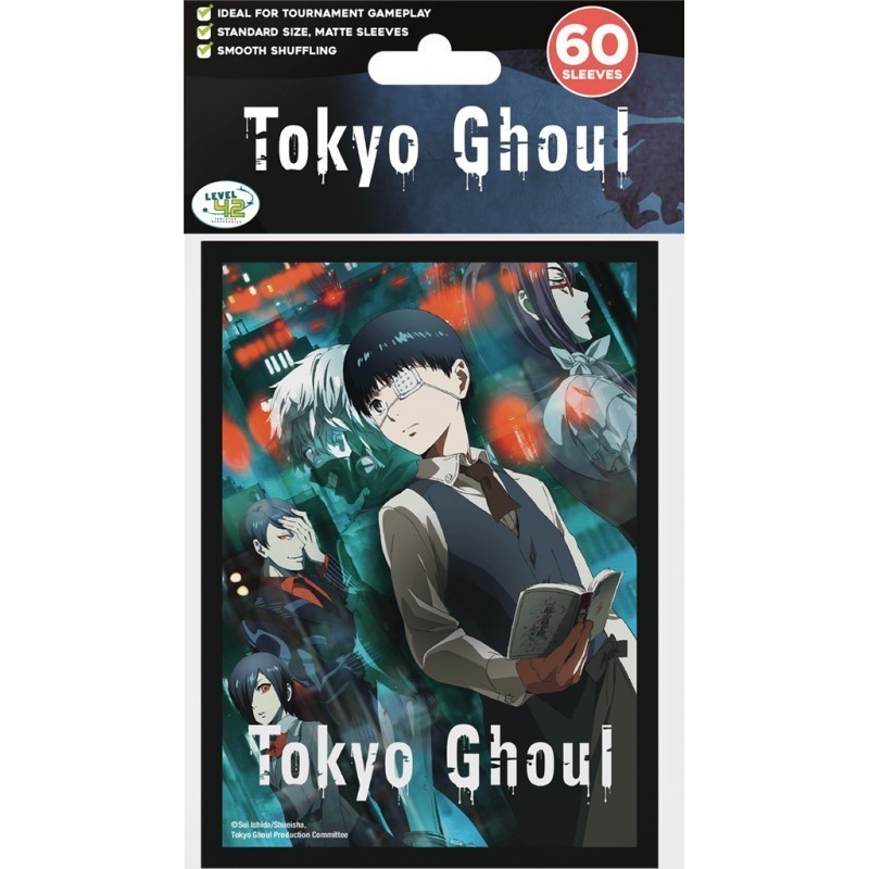 Protège-cartes Illustré Tokyo Ghoul - 60 Japanese Size Sleeves - Ghoul City Protège-cartes Illustré Tokyo Ghoul - 60 Japanese Size Sleeves - Ghoul City