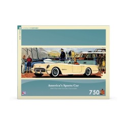 Puzzle New York Puzzle Company - General motors : America's Sports Car - 750 Pièces