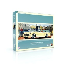 Puzzle New York Puzzle Company - General motors : America's Sports Car - 750 Pièces