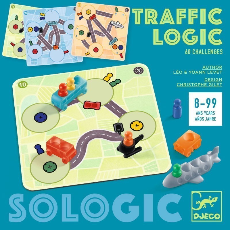 Jeux de société - Sologic : Traffic Logic Jeux de société - Sologic : Traffic Logic