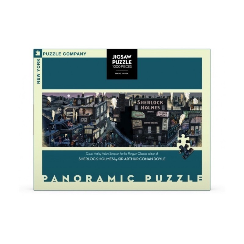 Puzzle New York Puzzle Company - Penguin Random House : Sherlock Holmes - 1000 Pièces Puzzle New York Puzzle Company - Penguin Random House : Sherlock Holmes - 1000 Pièces