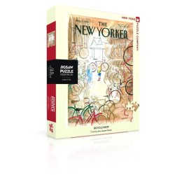 Puzzle New York Puzzle Company - New Yorker Bicycle Shop : Jean J. Sempe - 1000 Pièces