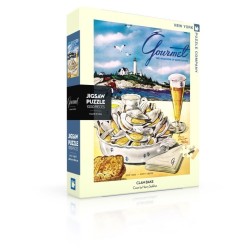 Puzzle New York Puzzle Company - Gourmet Clam bake : Henry Stahlhut - 1000 Pièces