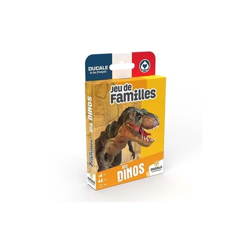 Jeux de société - Jeu de 7 Familles - Les DINOS Jeux de société - Jeu de 7 Familles - Les DINOS