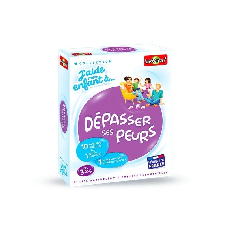 Jeux de société - J'aide mon enfant à - Dépasser Ses Peurs Jeux de société - J'aide mon enfant à - Dépasser Ses Peurs