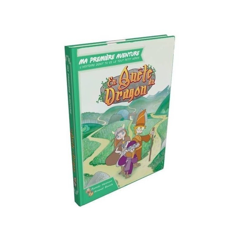 Livre Ma Première Aventure - En Quête du Dragon Version Longue