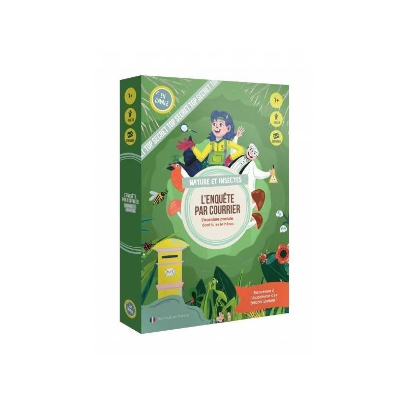 Jeux de société - L'Enquête par Courrier - Nature et Insectes Jeux de société - L'Enquête par Courrier - Nature et Insectes