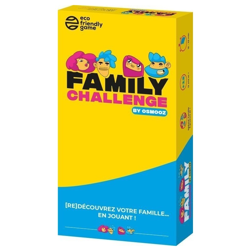 Jeux de société - Family Challenge by Osmooz Jeux de société - Family Challenge by Osmooz