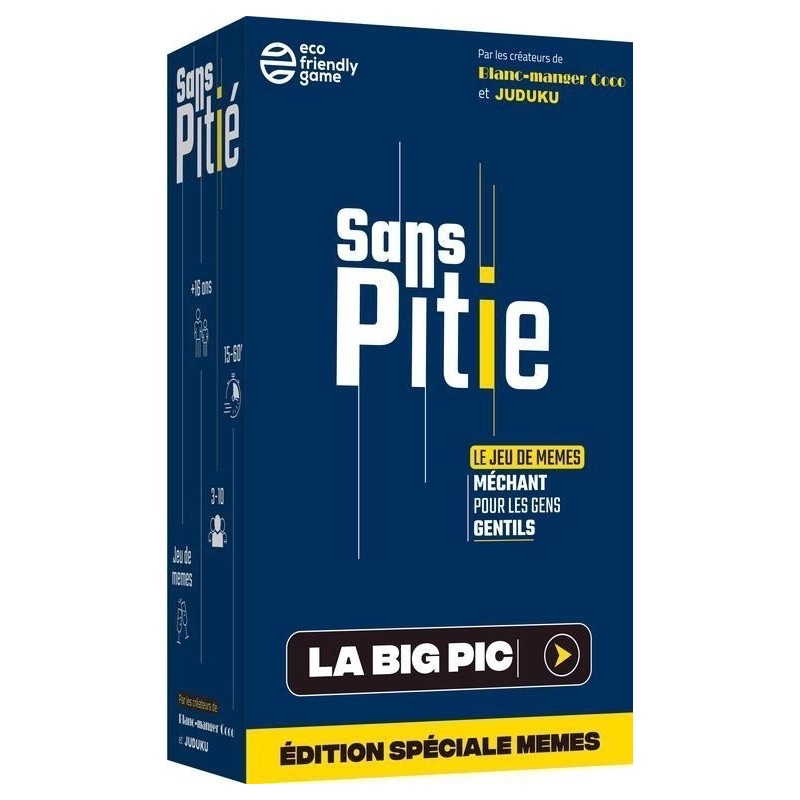 Jeux de société - Sans Pitié : La Big Pic Jeux de société - Sans Pitié : La Big Pic