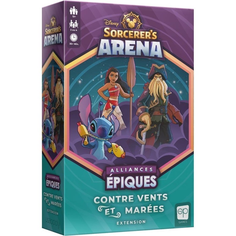 Jeux de société - Disney Sorcerer's Arena : Alliances Epiques - Extension : Contre Vents et Marées Jeux de société - Disney Sorcerer's Arena : Alliances Epiques - Extension : Contre Vents et Marées