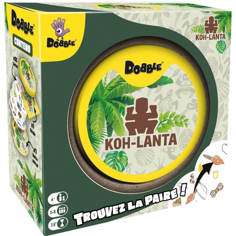 Jeux de société - Dobble Koh-Lanta Jeux de société - Dobble Koh-Lanta