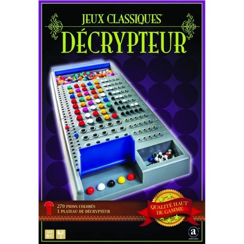 Jeux de société - Le décrypteur - Jeux classiques Jeux de société - Le décrypteur - Jeux classiques