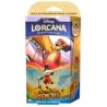 Deck de Démarrage Disney Lorcana : Les Terres d'Encres : Vaiana/Picsou