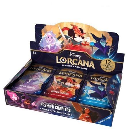 Booster Disney Lorcana : Premier Chapitre Boite Complète