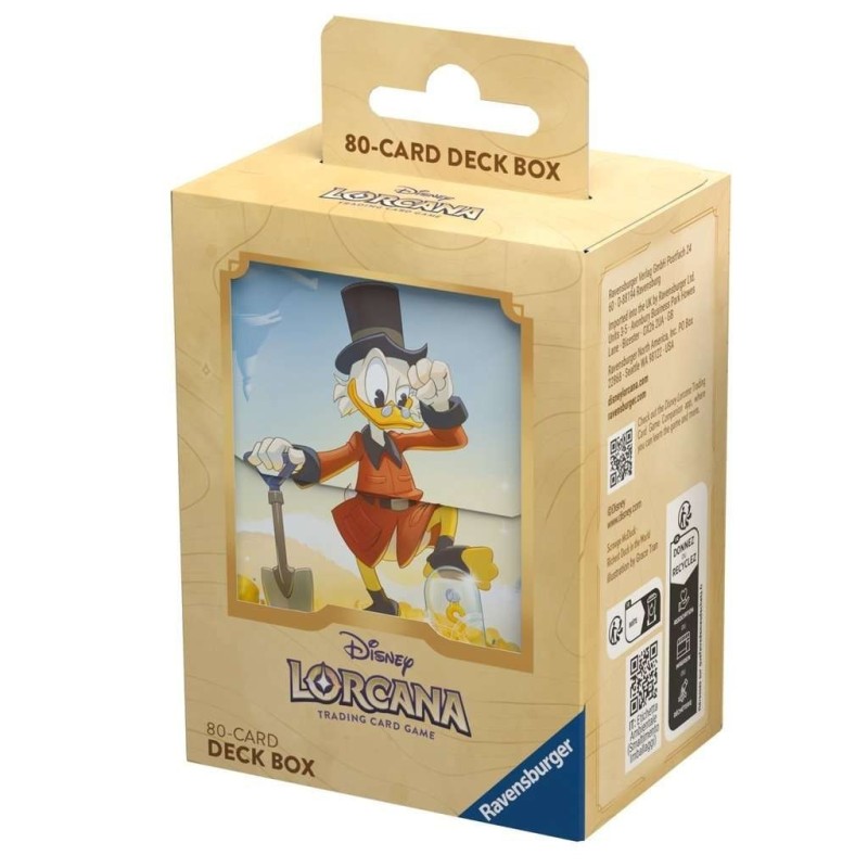 Deck box illustrée Ravensburger Lorcana : Picsou Deck box illustrée Ravensburger Lorcana : Picsou