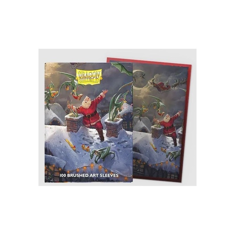 Protège-cartes Dragon Shield - 100 Standard Art Sleeves - Christmas Dragon 2021