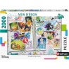 Puzzle Nathan : Collection Mes Héros : Les 16 types de Pokémon  - 2000 pièces