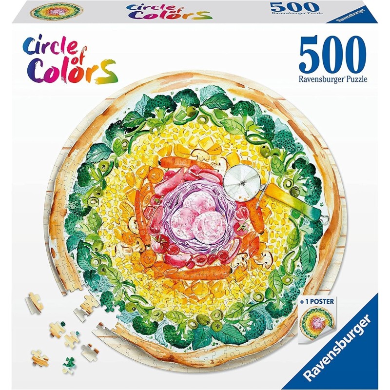 Puzzle Ravensburger - Circle of Colors : Bonbons - 500 Pièces Puzzle Ravensburger - Circle of Colors : Bonbons - 500 Pièces