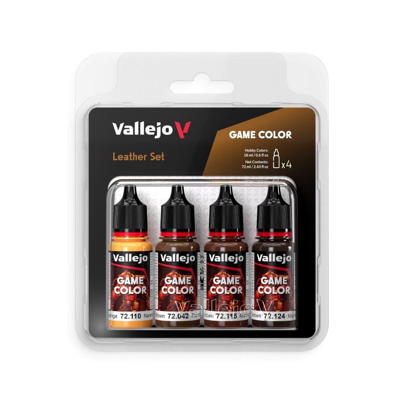 Peinture Vallejo Game Color : Color Set Cuir Peinture Vallejo Game Color : Color Set Cuir