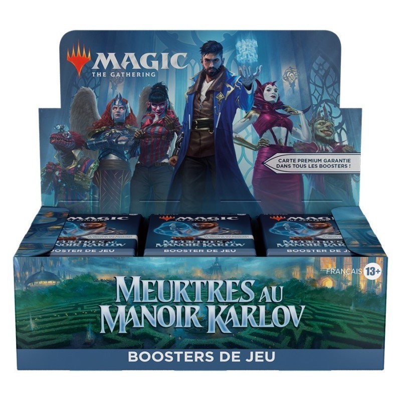MTG - Booster de Jeu Magic Meurtres au Manoir Karlov Boite Complète MTG - Booster de Jeu Magic Meurtres au Manoir Karlov Boite Complète