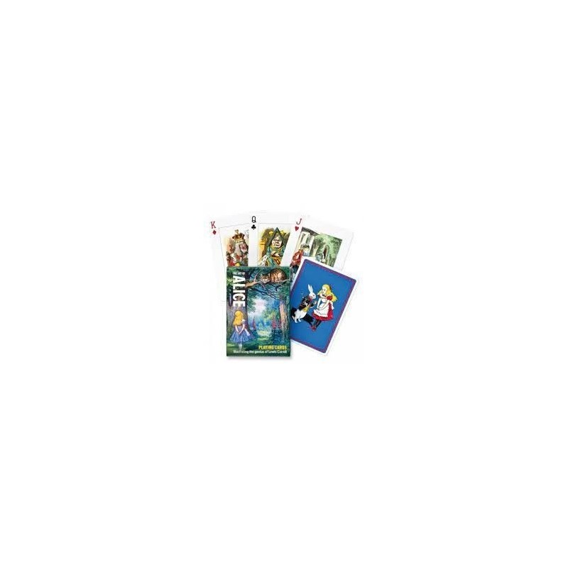 Jeu 54 cartes illustrés Piatnik - The Art of Alice Jeu 54 cartes illustrés Piatnik - The Art of Alice