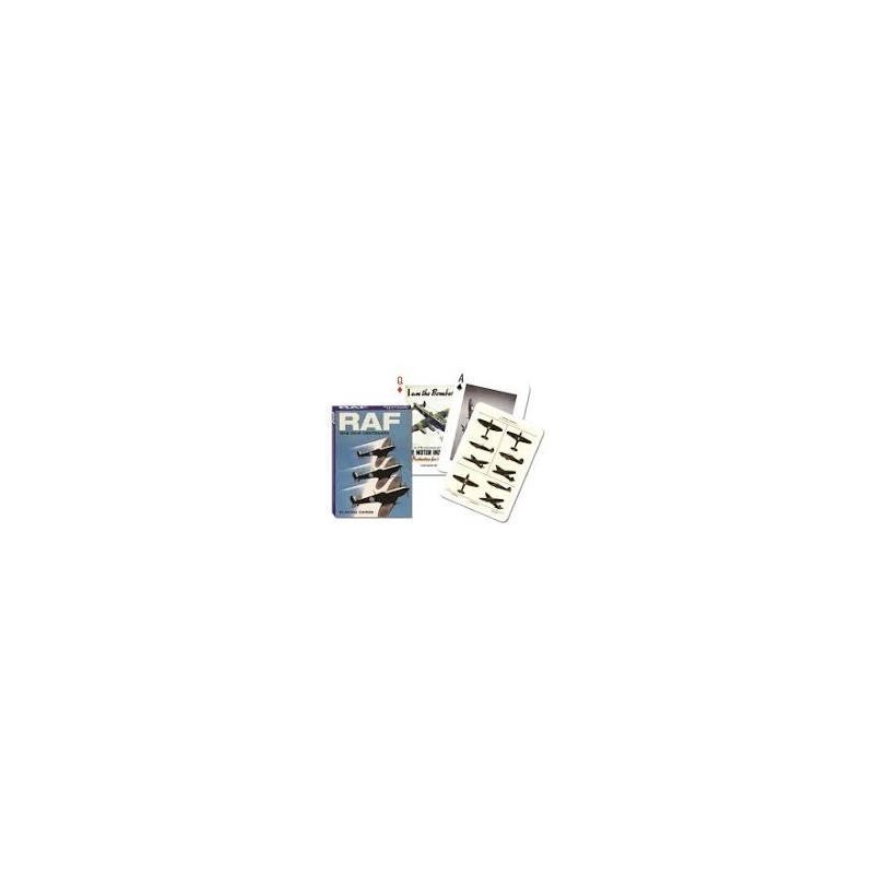 Jeu 54 cartes illustrés Piatnik - RAF Jeu 54 cartes illustrés Piatnik - RAF