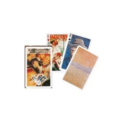 Jeu 54 cartes illustrés Piatnik - Impressionist Masterpieces