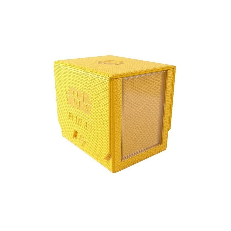 Deck Box Boite de Rangement Gamegenic Star Wars Unlimited : Deck Pod Jaune