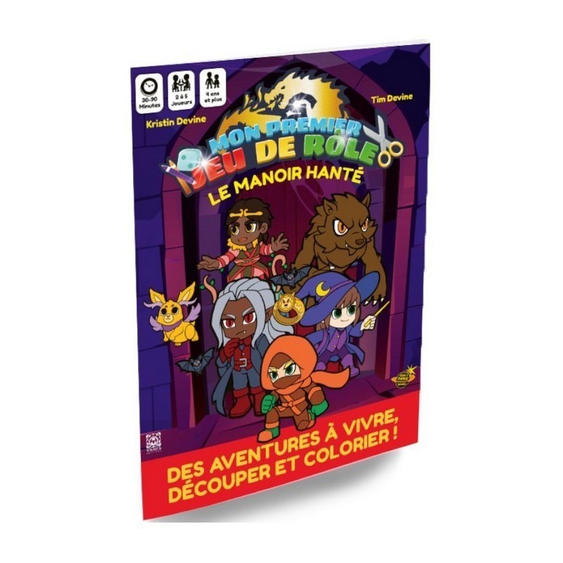 Jeu de rôle - Mon Premier Jeu de Rôle : Manoir Hanté Jeu de rôle - Mon Premier Jeu de Rôle : Manoir Hanté