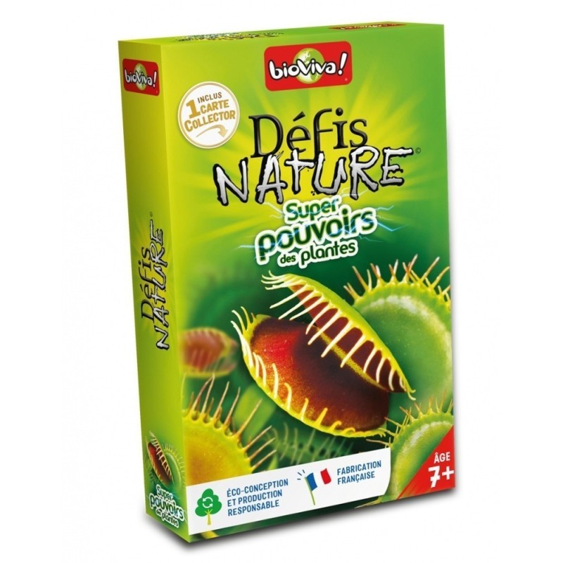 Jeux de société - Défis Nature - Super pouvoirs des plantes Jeux de société - Défis Nature - Super pouvoirs des plantes