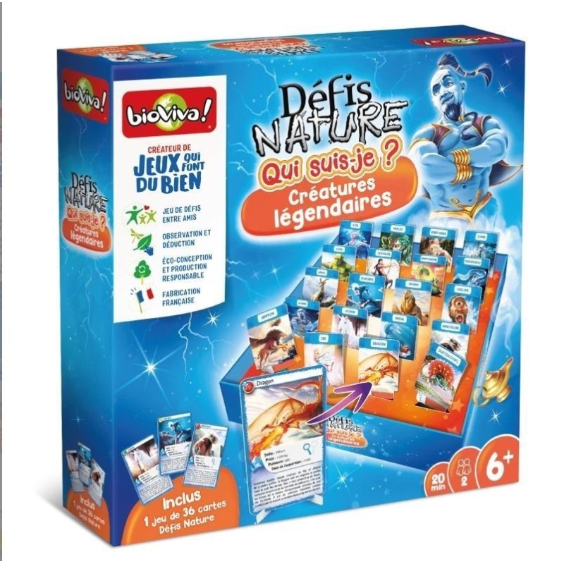 Jeux de société - Défis Nature - Qui suis-je? Jeux de société - Défis Nature - Qui suis-je?