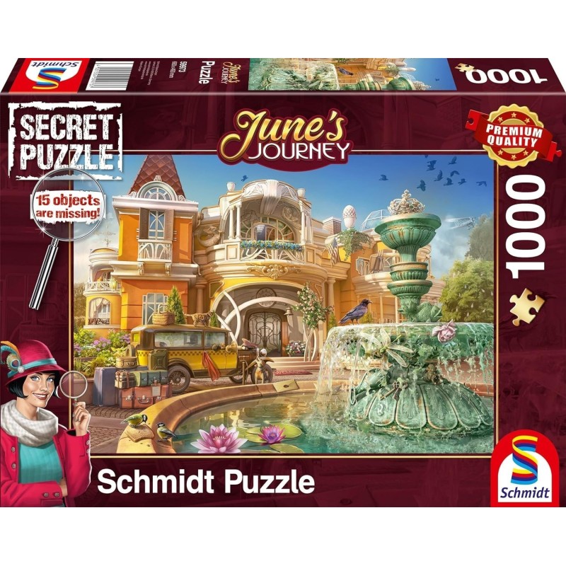 Puzzle Schmidt : Manoir Orchidée - 1000 Pièces Puzzle Schmidt : Manoir Orchidée - 1000 Pièces