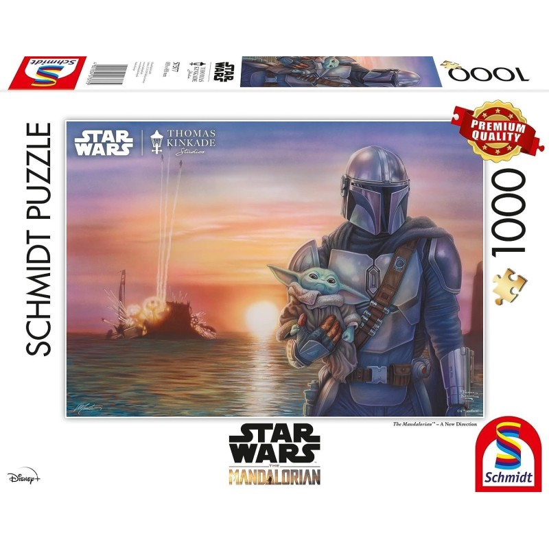 Puzzle Schmidt : Lucas Film The Mandalorian, A new Direction - 1000 Pièces Puzzle Schmidt : Lucas Film The Mandalorian, A new Direction - 1000 Pièces