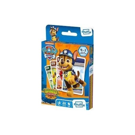Jeux de société - Jeu de Familles 4 en 1 : Pat Patrouille