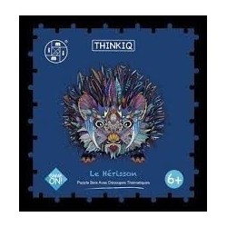 Puzzle en Bois Thinkiq : Le Hérisson - 147 Pièces